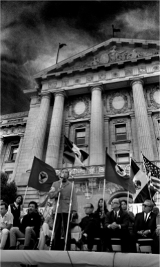 #373-B-18 California Grape Strike Boycott Parade and Rally, San Francisco August 1968