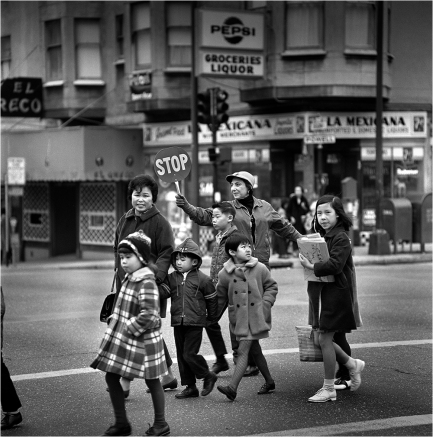 #167-8 San Francisco Traffic Monitor at Broadway and Powell 1968